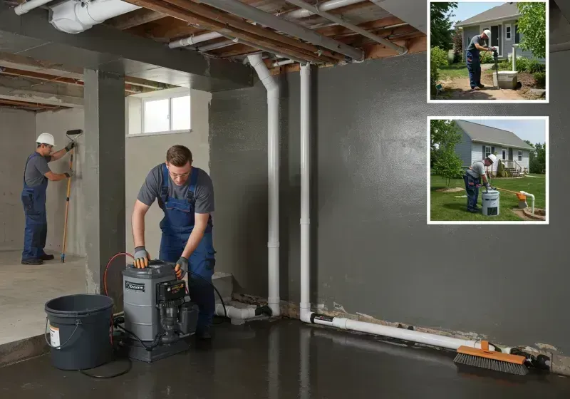 Basement Waterproofing and Flood Prevention process in West Englewood, IL